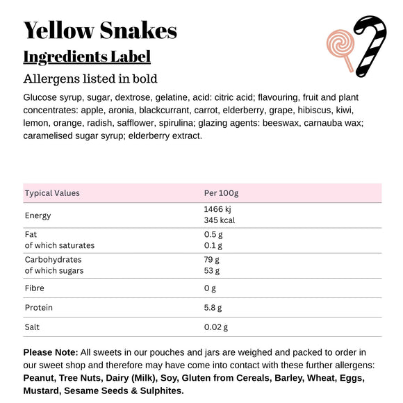Yellow Snakes