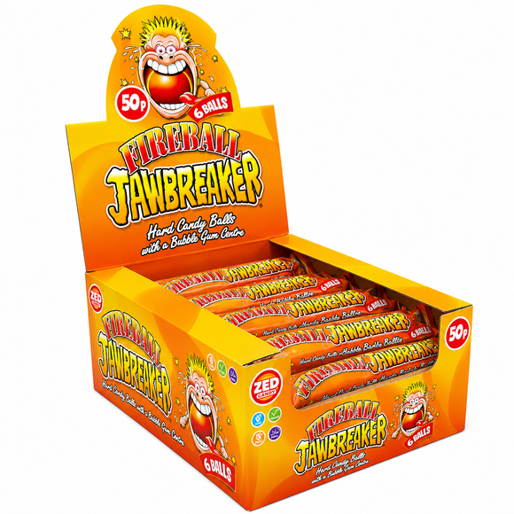 Zed Candy Fireball Jawbreaker 6 Ball Pack 49.5g