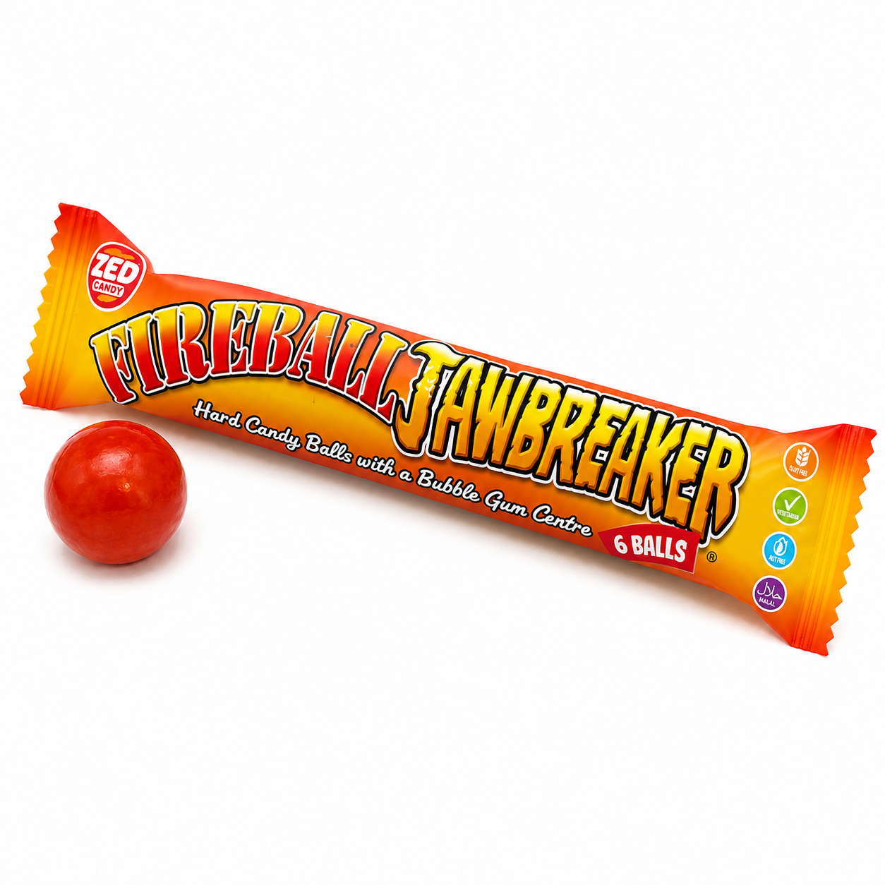 Zed Candy Sour Apple Jawbreaker 6 Ball Pack 49.5g – Giant