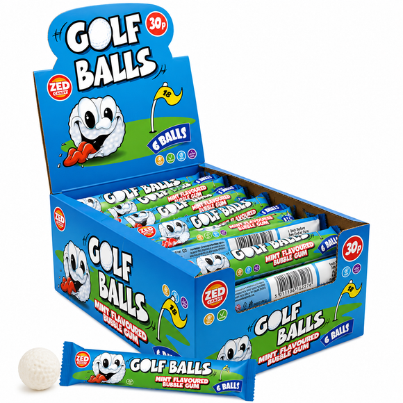 Zed Candy Golf Balls 6 Ball Pack 25.8g