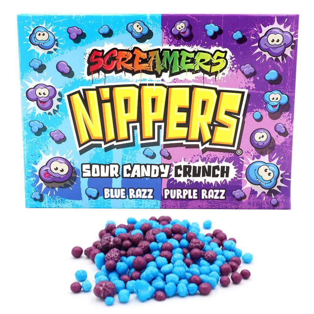 Zed Candy Razz Zed Candy Nippers Blue & Purple Razz Box 140g | Giant Bradley's Online ...