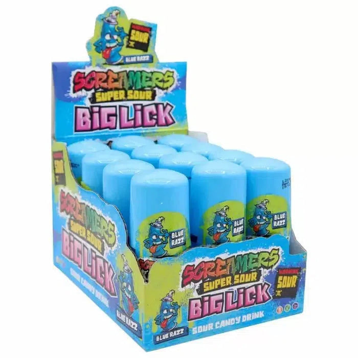 Zed Candy Screamers Blue Razz Big Lick 60ml