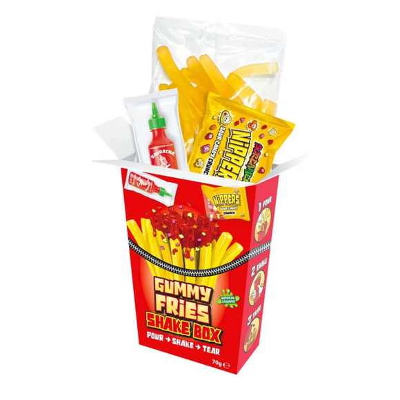 Zed Candy Screamers Gummy Fries Shake Box 70g