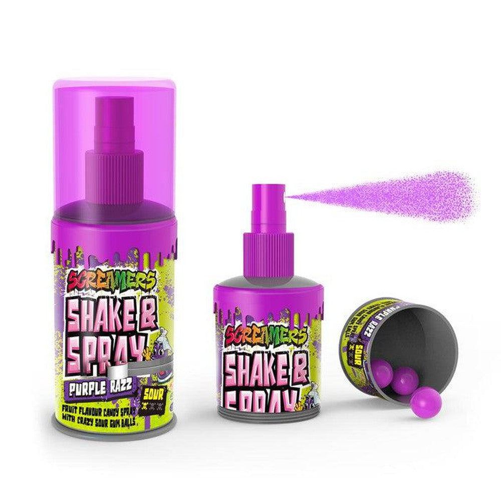Zed Candy Screamers Purple Raspberry Shake & Spray 60ml – Giant Bradley ...