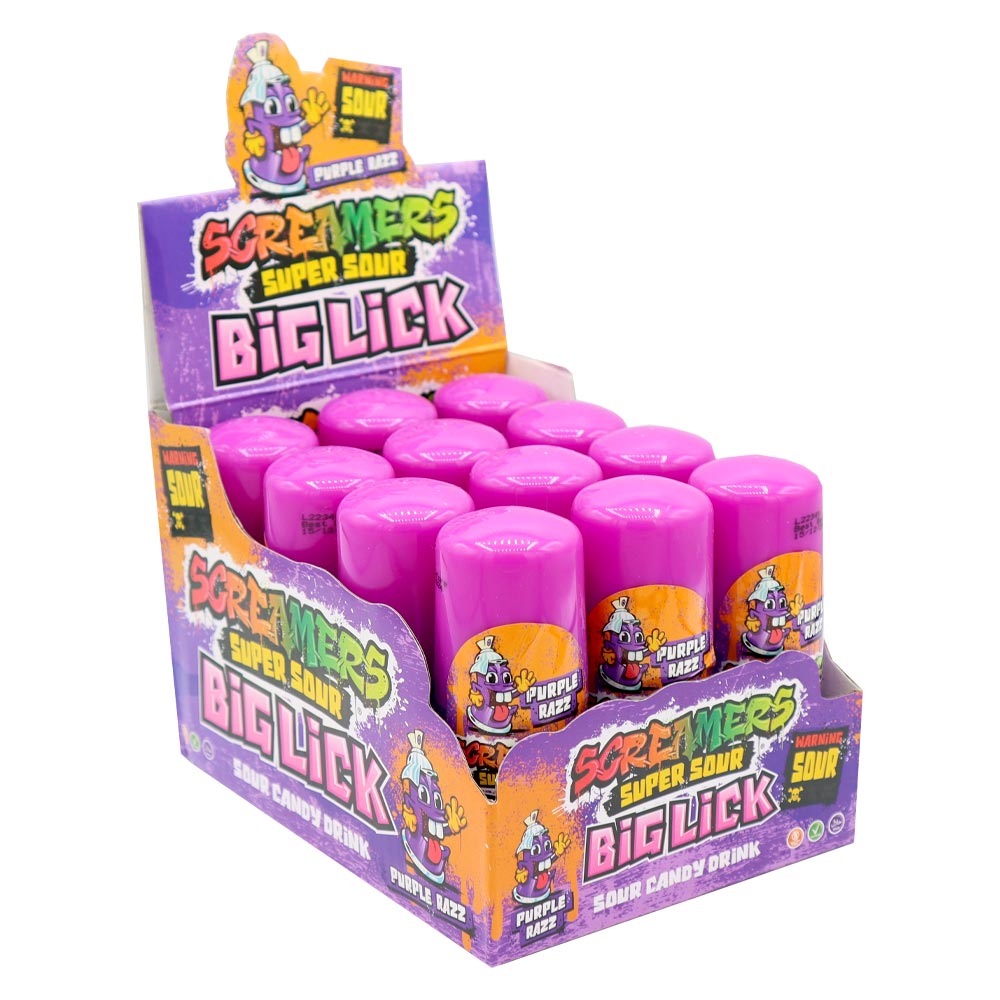 Zed Candy Screamers Purple Razz Big Lick 60ml – Giant Bradley's