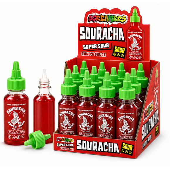 Zed Candy Screamers Souracha Super Sour Candy Sauce 90ml