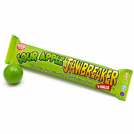 Zed Candy Sour Apple Jawbreaker 6 Ball Pack 49.5g