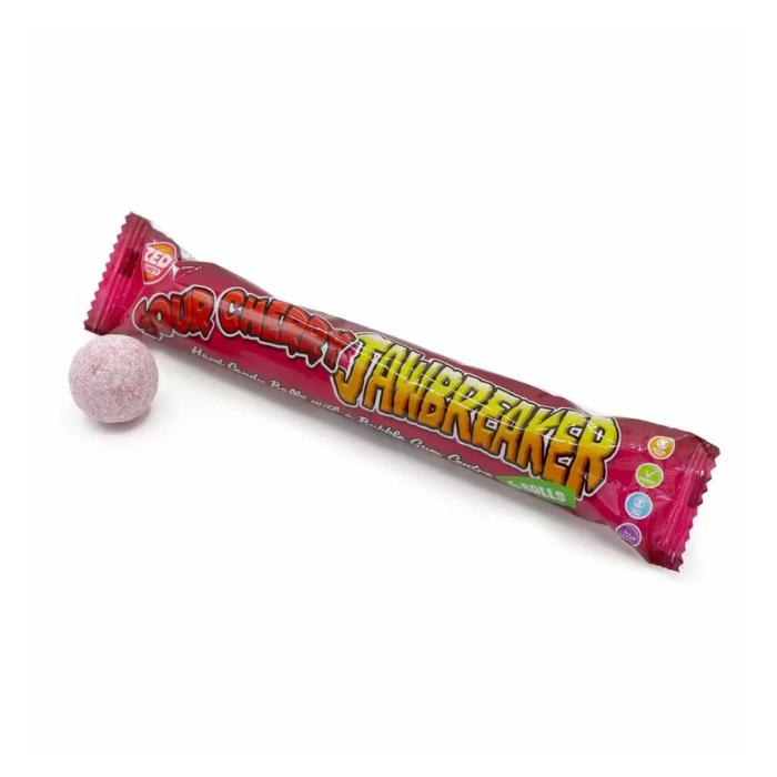 Zed Candy Sour Cherry Jawbreaker 6 Ball Pack 49.5g