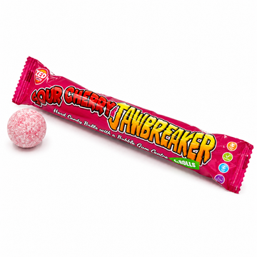 Zed Candy Sour Cherry Jawbreaker 6 Ball Pack 49.5g