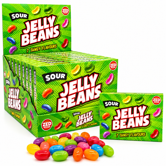 Zed Candy Sour Jelly Beans Box 120g
