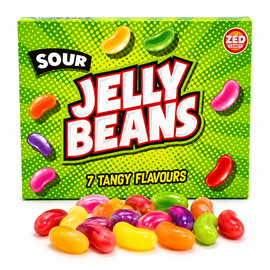 Zed Candy Sour Jelly Beans Box 120g