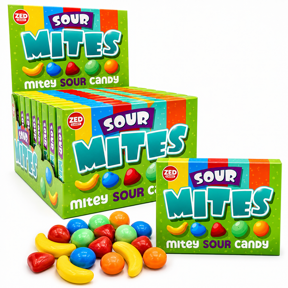 Zed Candy Sour Mites Box 120g