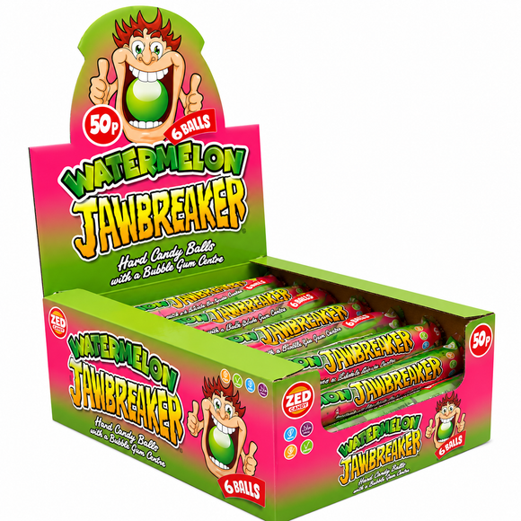 Zed Candy Watermelon Jawbreaker 6 Ball Pack 49.5g