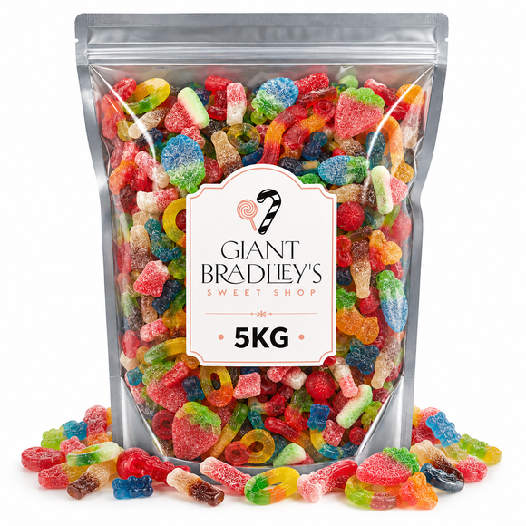 5kg Ultimate Jelly & Fizzy Sweets - Giant Pick & Mix Pouch