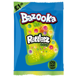 Bazooka Rattlerz Sour Bag 100g PMP