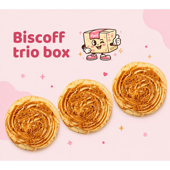 Biscoff Cookie Trio Box