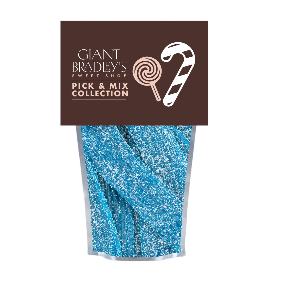 Blue Raspberry Belts – Giant Bradley's Online Sweet Shop