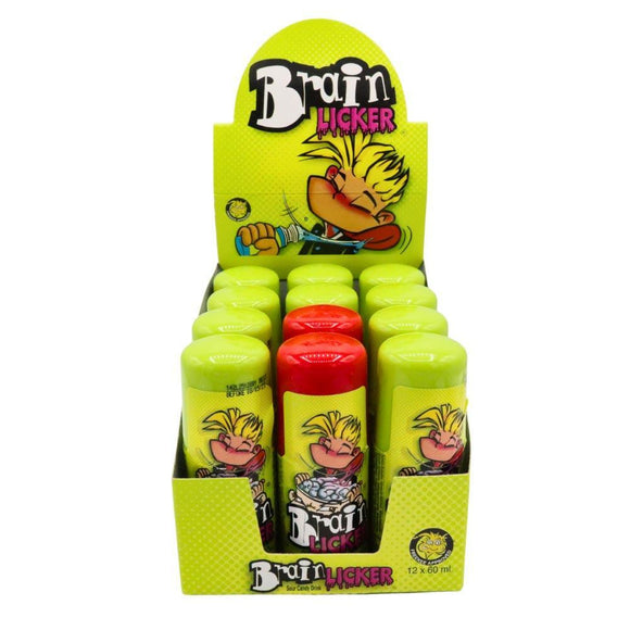 Brain Licker Blue Raspberry & Sour Strawberry Flavour Bottle 60ml Random Flavour