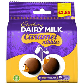 Cadbury Dairy Milk Caramel Nibbles Bag 85g PMP