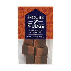 Chocolate Orange Gourmet Fudge Bag by House of Fudge 150g