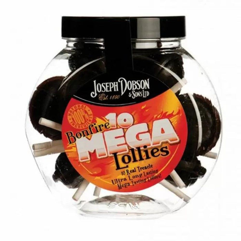 Dobsons Bonfire Mega Lollies Gift Jar 250g