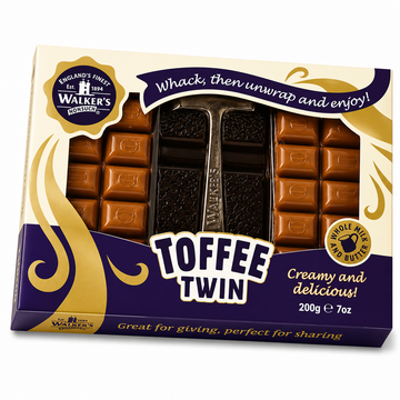 Walker's Nonsuch Toffee Twin Hammer Pack 200g