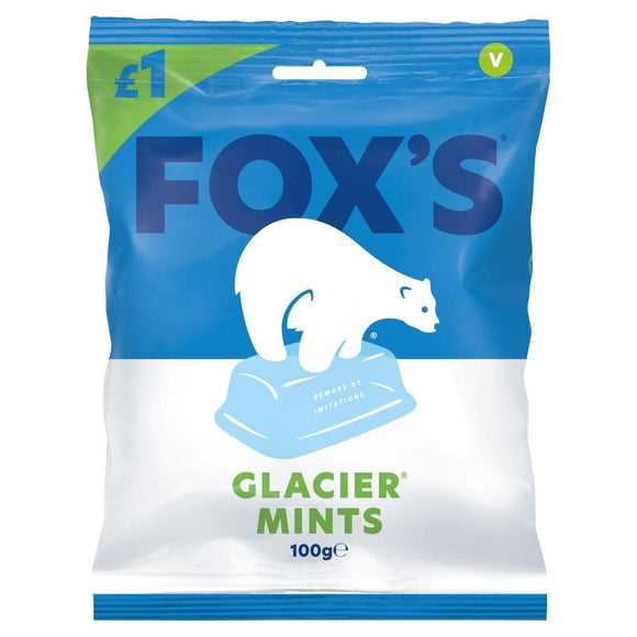Fox's Glacier Mints Bag 100g PMP