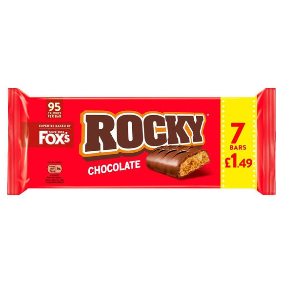 Fox's Rocky Chocolate 7 x 19g (133g)