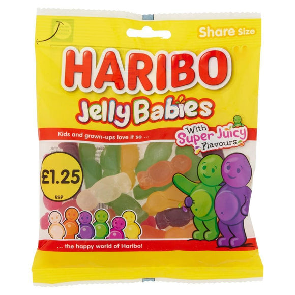 Haribo Jelly Babies Bags 140g PMP