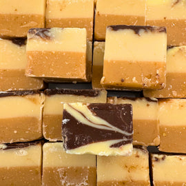 Irish Cream Cheesecake Flavoured Fudge