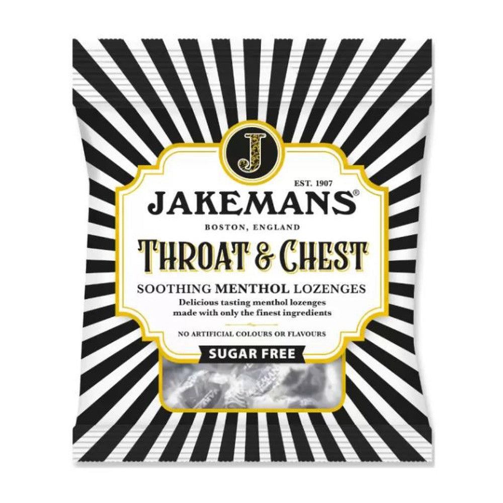 Jakemans Throat And Chest Sugar Free Bag 50g