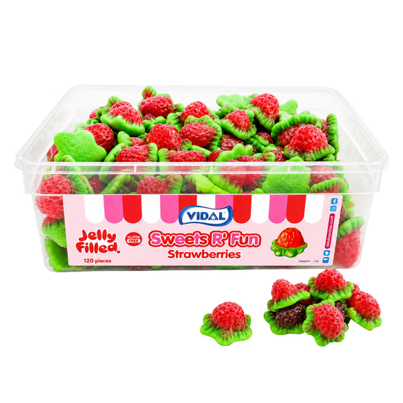 Jelly Filled Strawberries