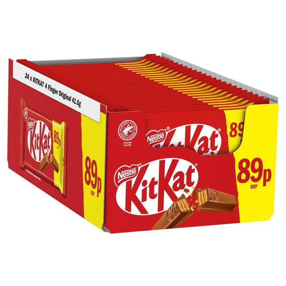 Kit Kat 4 Finger Milk Chocolate Bar 41.5g PMP