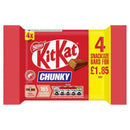 Kit Kat Chunky Milk Chocolate Bar 4 Pack 128g PMP