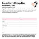 Lions Sweet Shop Box (10 x 130g Bags)