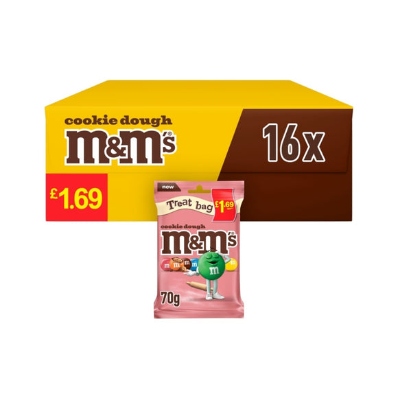 M&M's Cookie Dough Milk Chocolate Bag 70g