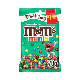 M&M's Minis Bites Milk Chocolate Treat Bag 70g PMP