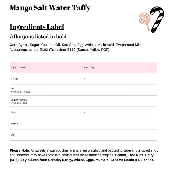 Mango Salt Water Taffy