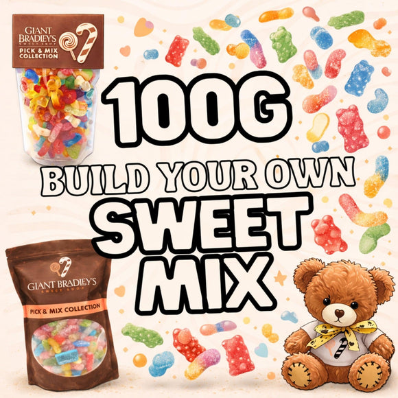 Pick and Mix Sweets - 100g Build Your Own