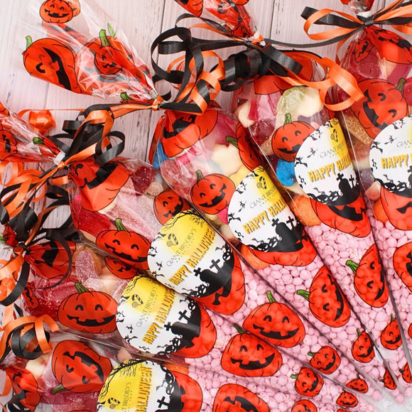 Prefilled Sweet Shop Made Halloween Sweet Cone