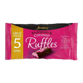 Raspberry & Coconut Ruffles 5 Pack