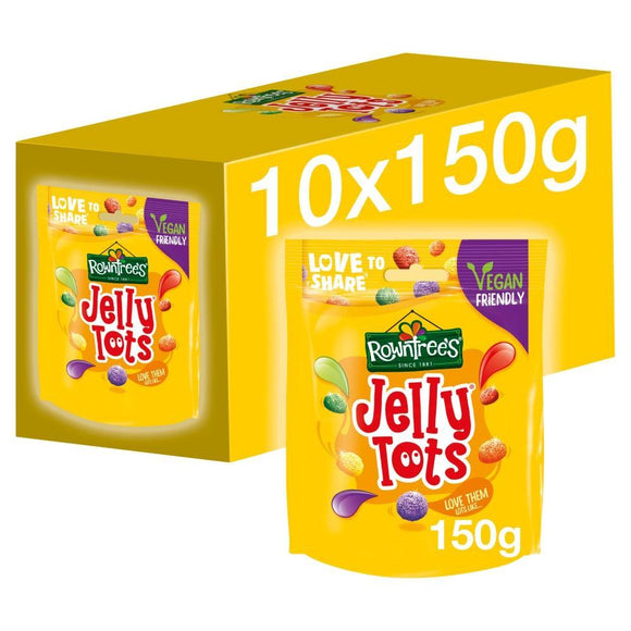 Rowntree's Jelly Tots Sweets Sharing Pouch 150g