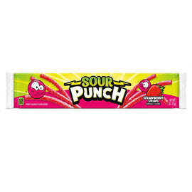 Sour Punch Strawberry Straws 57g