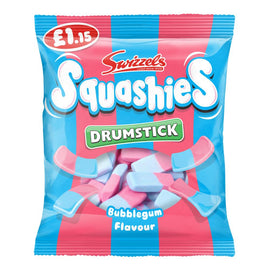 Swizzels Bubblegum Drumstick Squashies 120g PMP