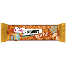 The Real Candy Co. Salted Caramel Peanut Brittle Bar 100g