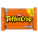 Toffee Crisp Milk Chocolate Bar 4 Pack 124g