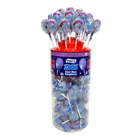 Vidal Zoom Sour Raspberry Tongue Painter Lollies