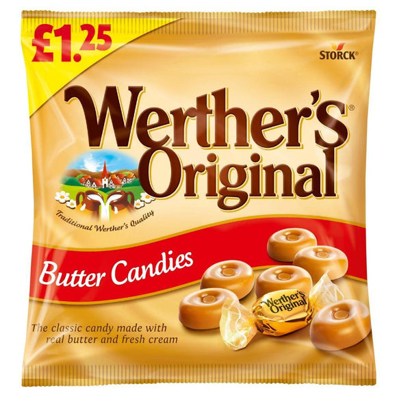 Werther's Original Traditional Butter Candies 110g PMP