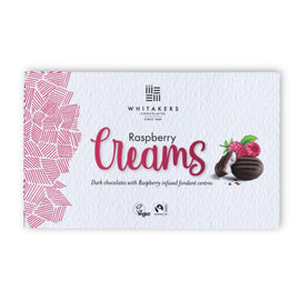 Whitakers Dark Chocolate Raspberry Fondant Creams 150g